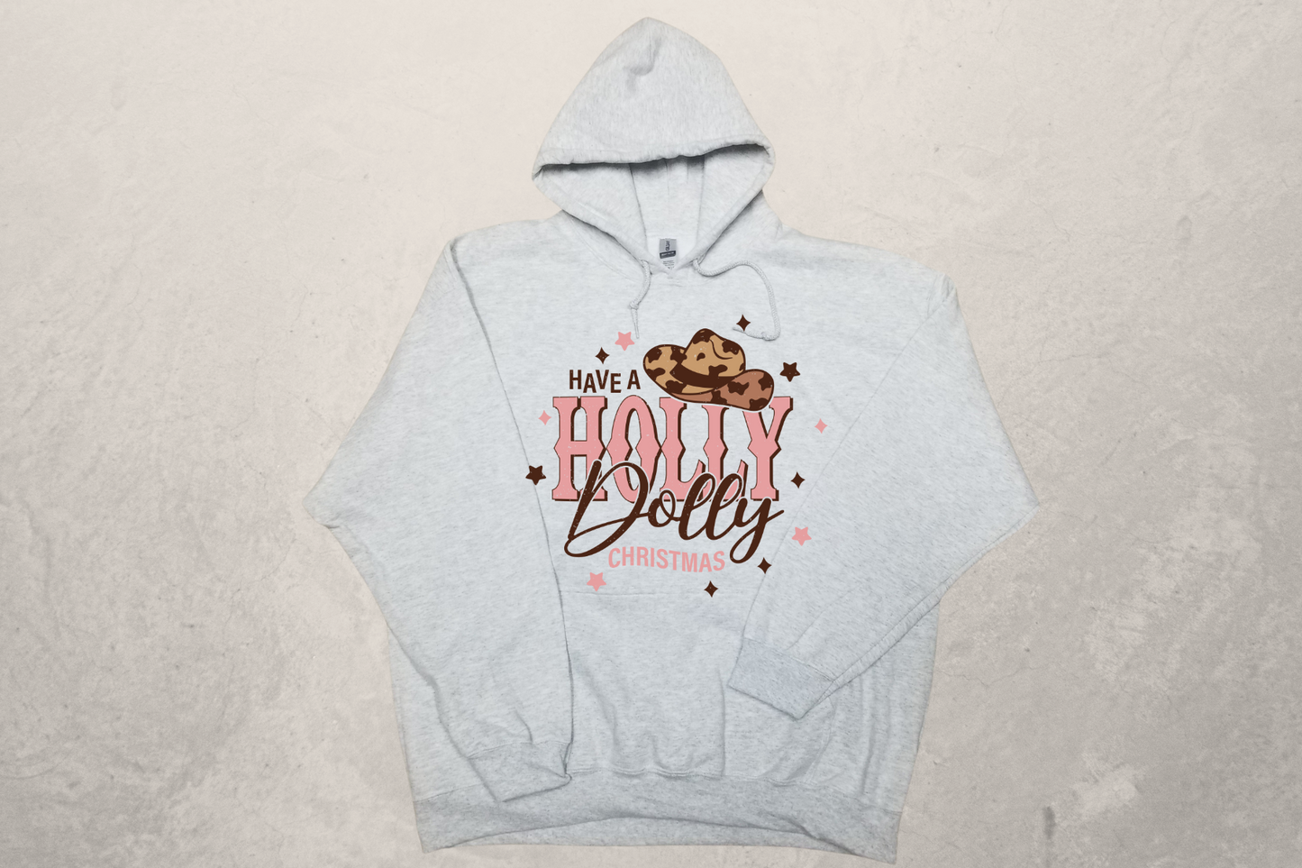 Holly Dolly Christmas Sublimation Hoodie