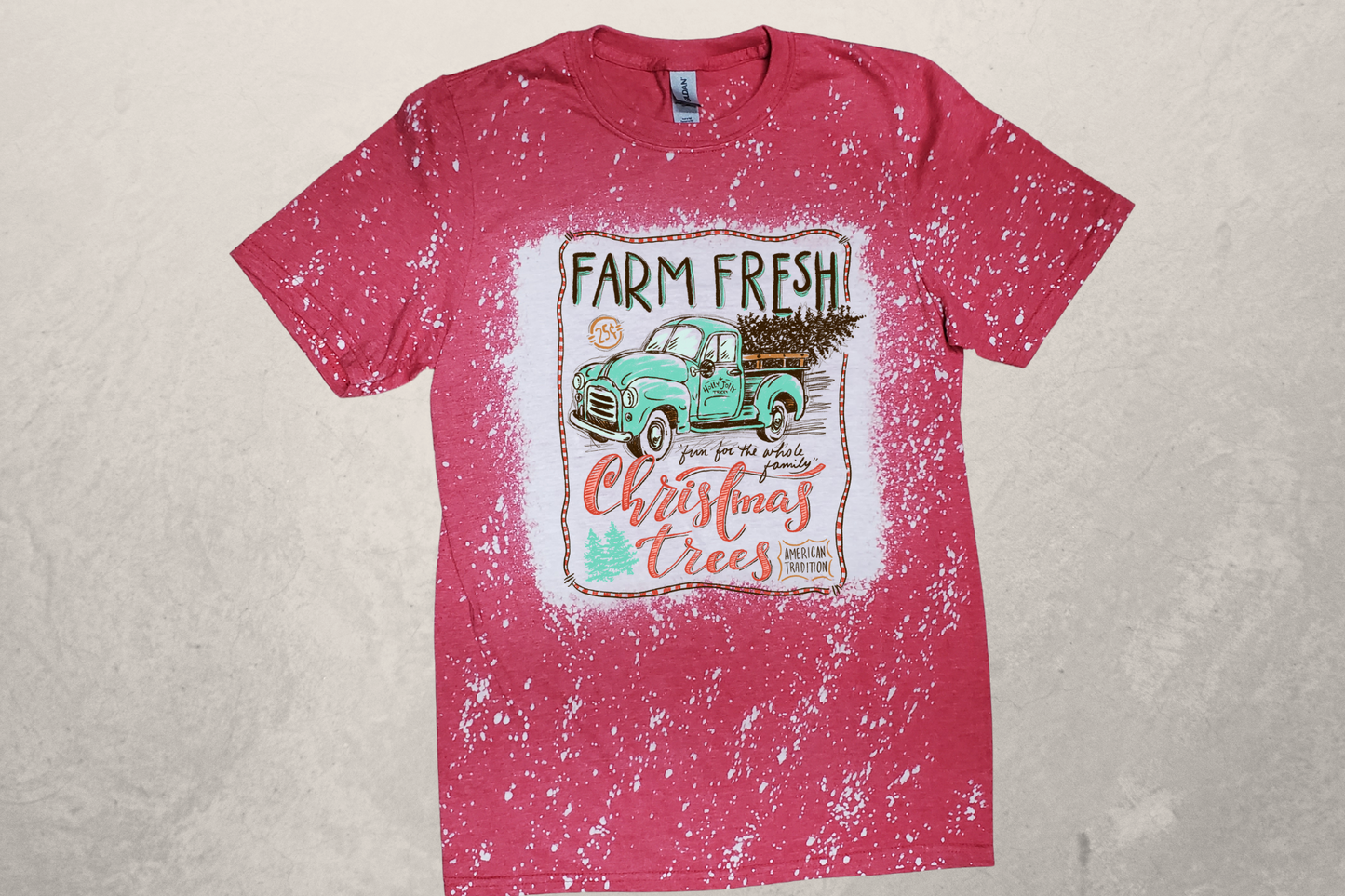 Farm Fresh Christmas Trees Sublimation T-Shirt