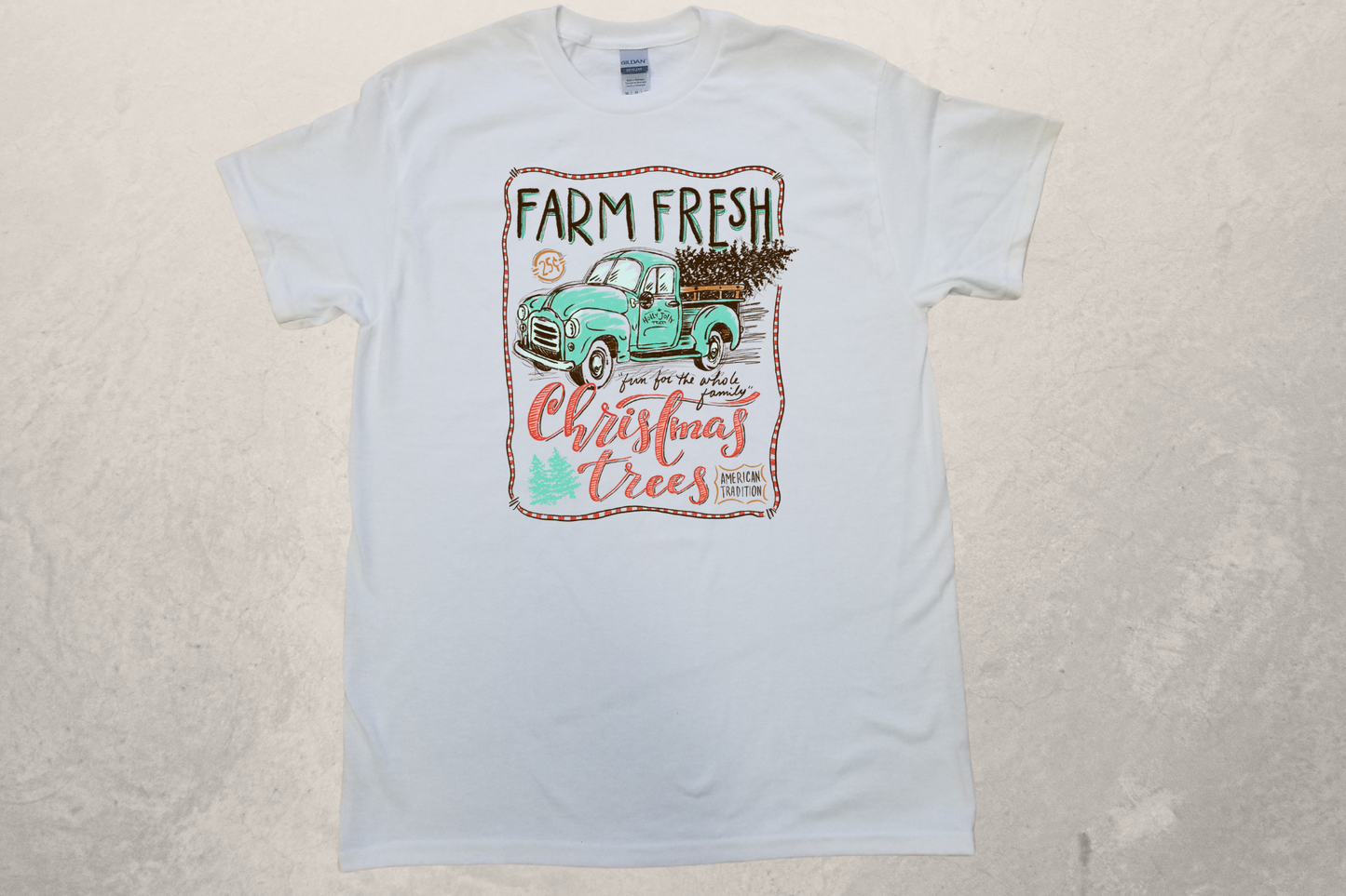 Farm Fresh Christmas Trees Sublimation T-Shirt