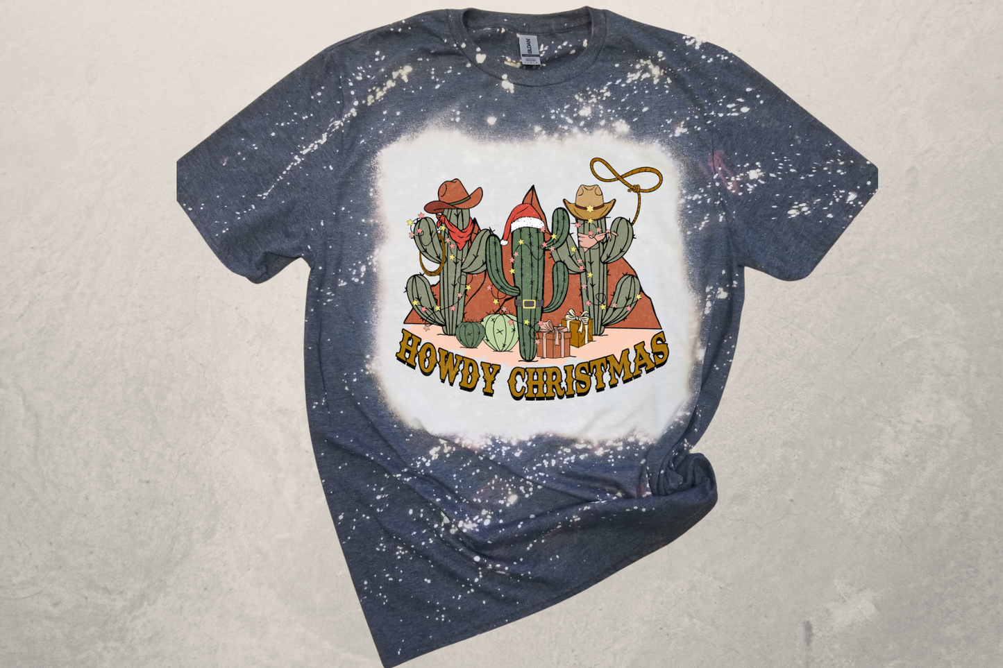 Howdy Christmas Sublimation T-Shirt