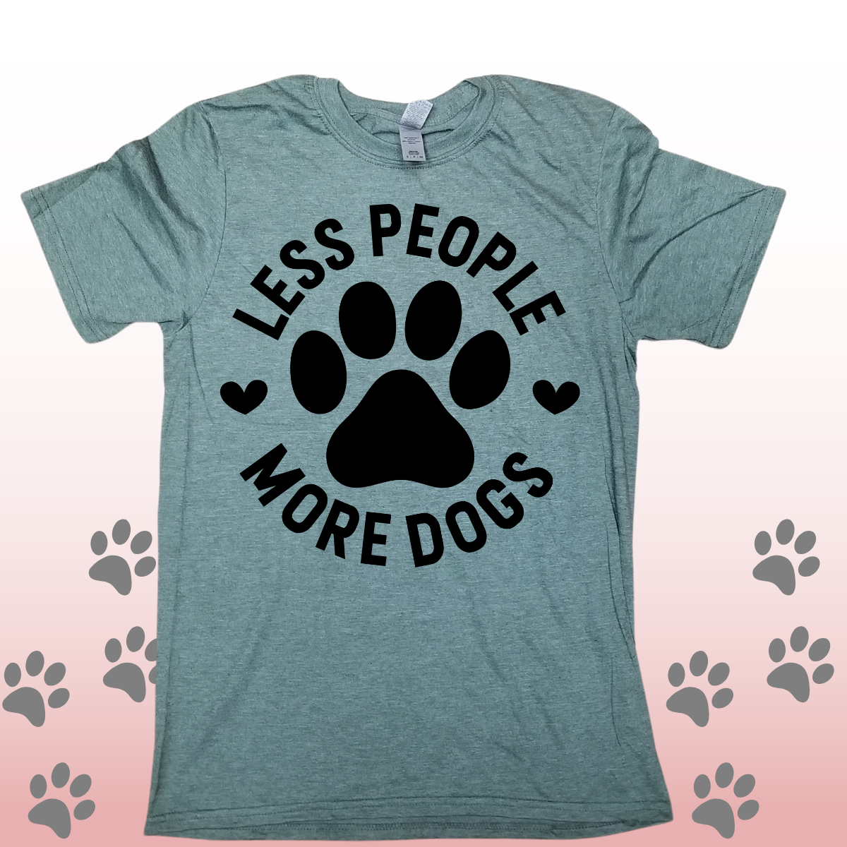 More Dogs Less People T-Shirt