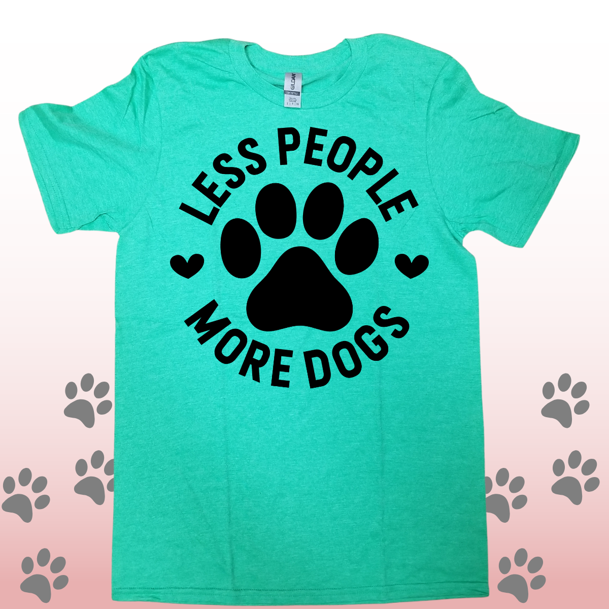 More Dogs Less People T-Shirt