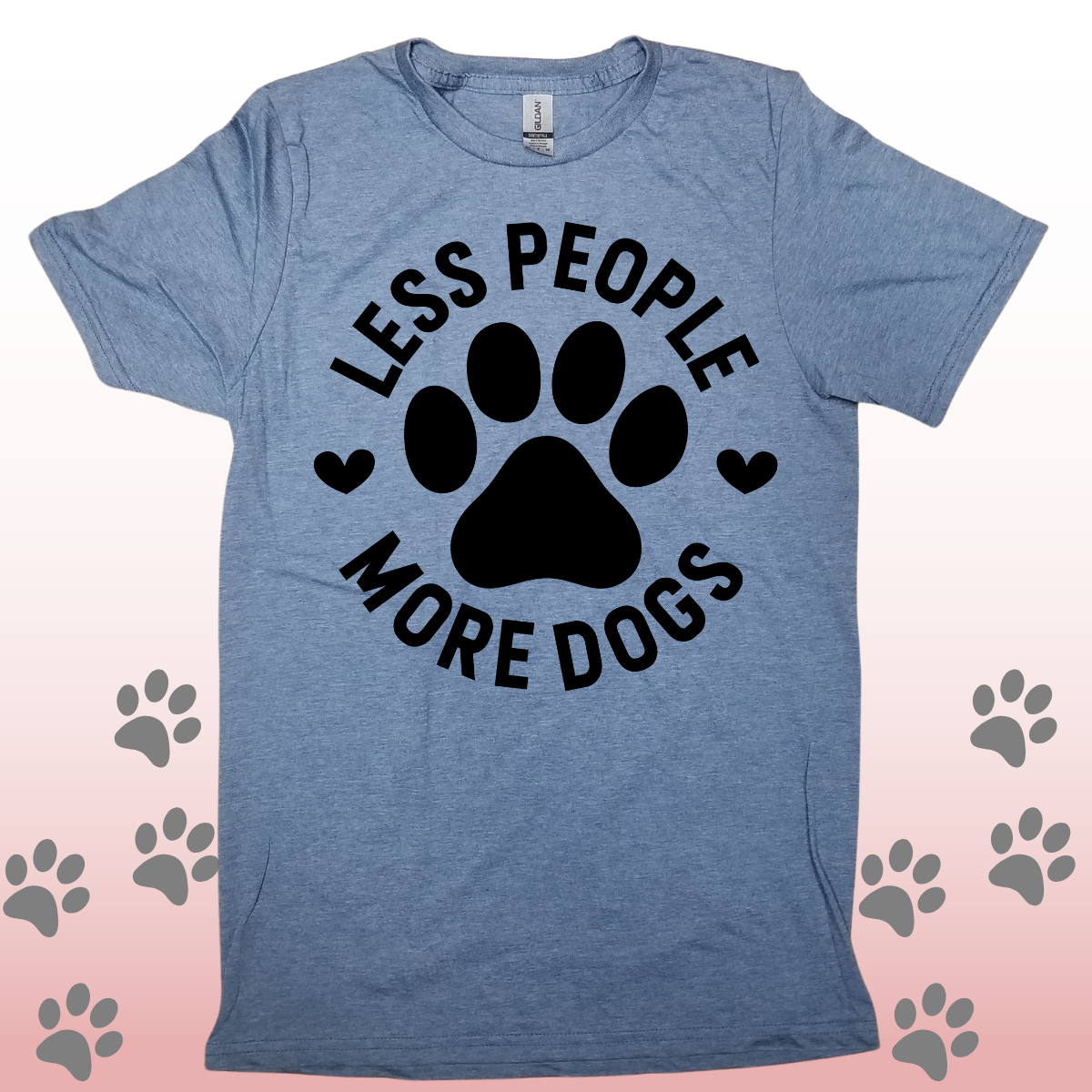 More Dogs Less People T-Shirt