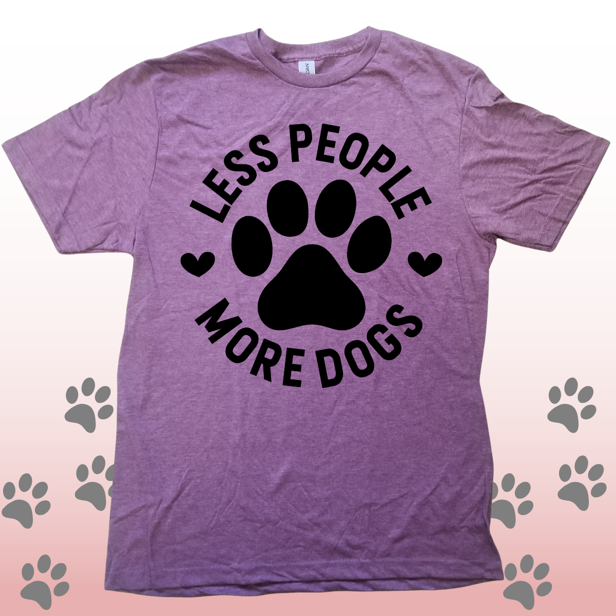 More Dogs Less People T-Shirt