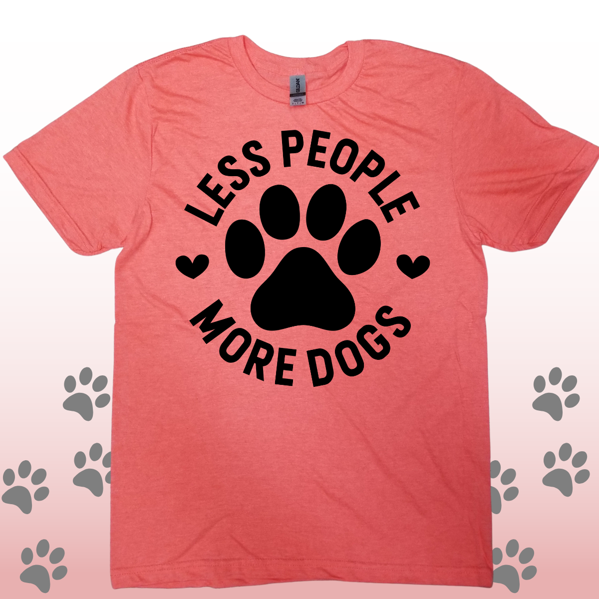 More Dogs Less People T-Shirt