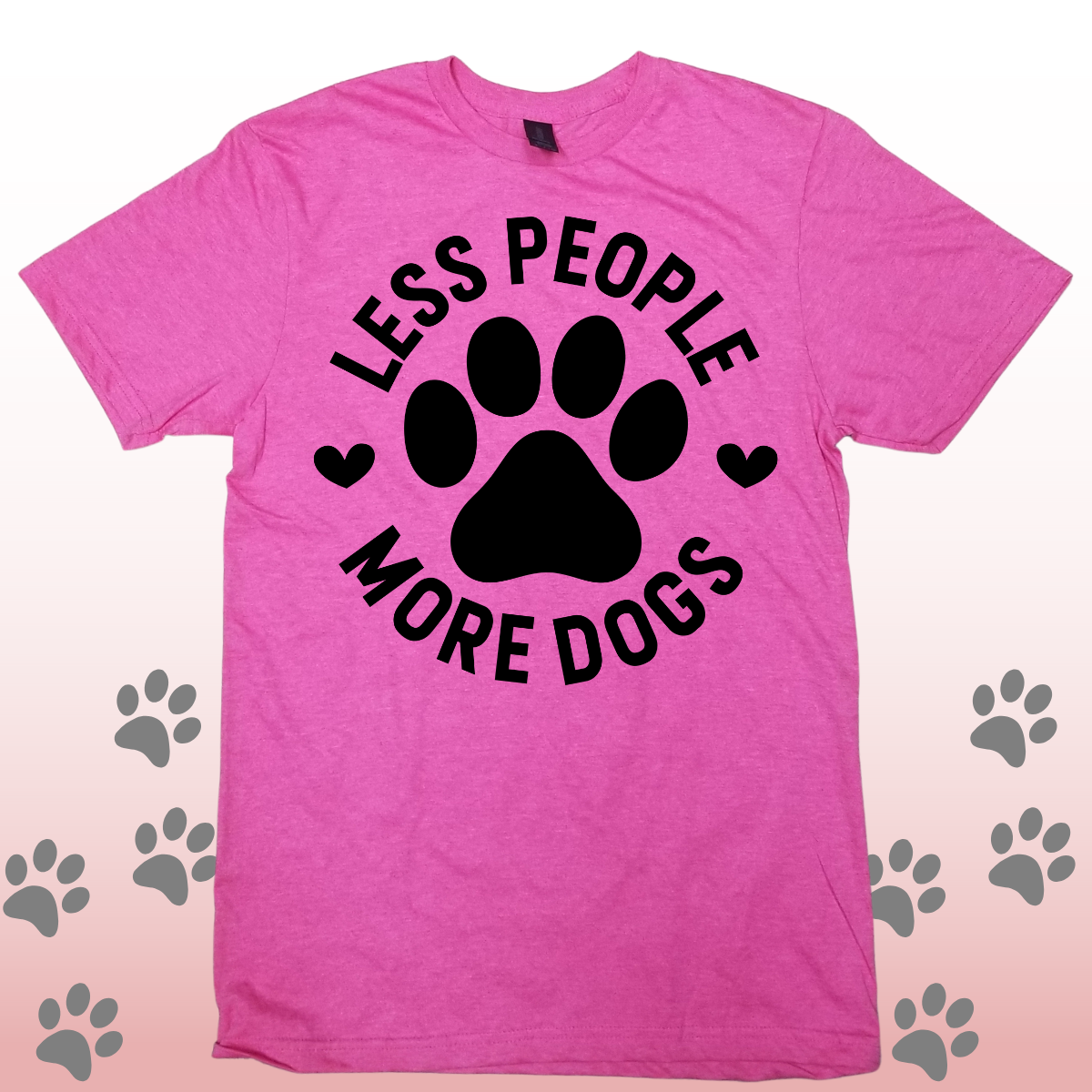 More Dogs Less People T-Shirt