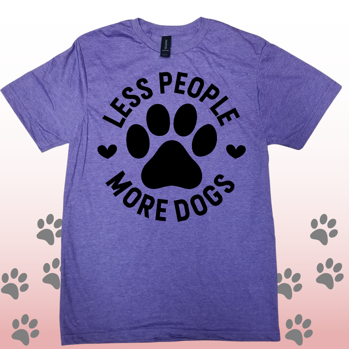 More Dogs Less People T-Shirt