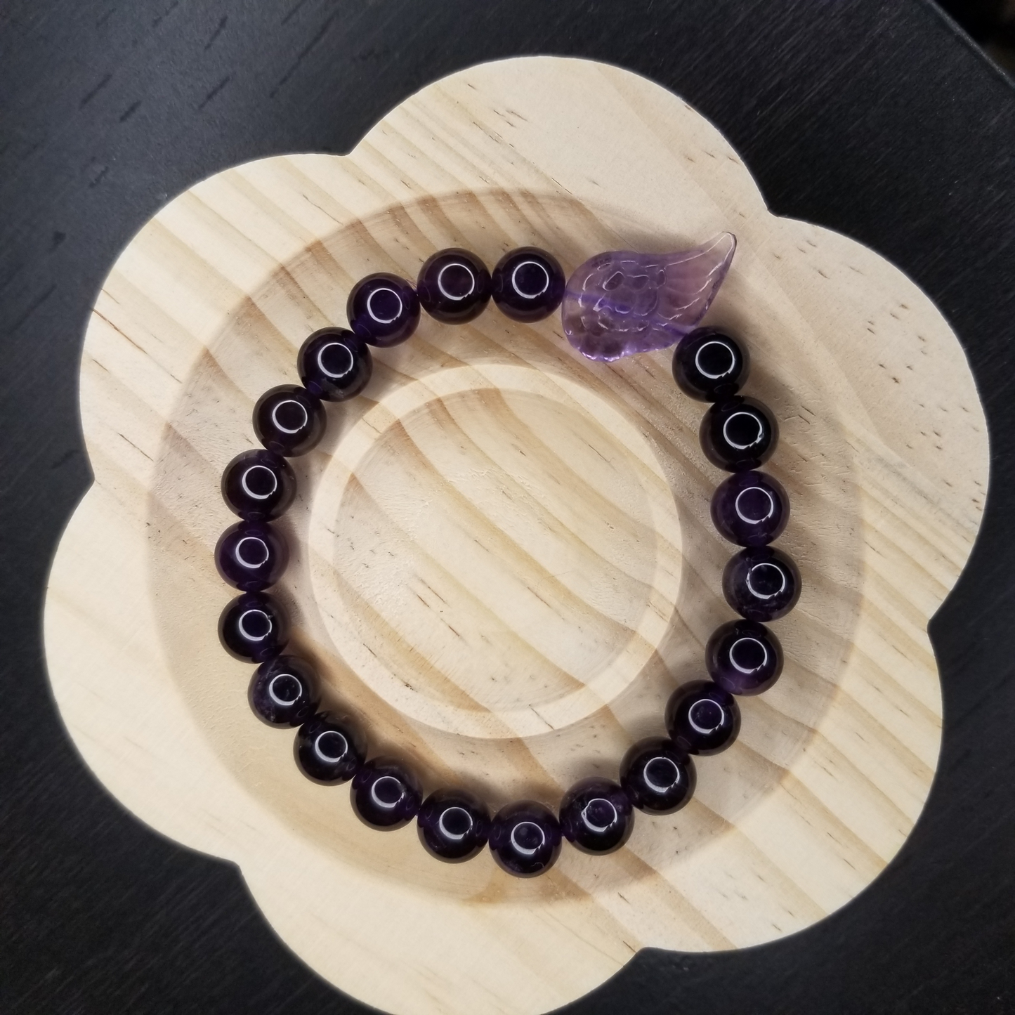 Rainbow Bridge Bracelet with Fluorite Wing