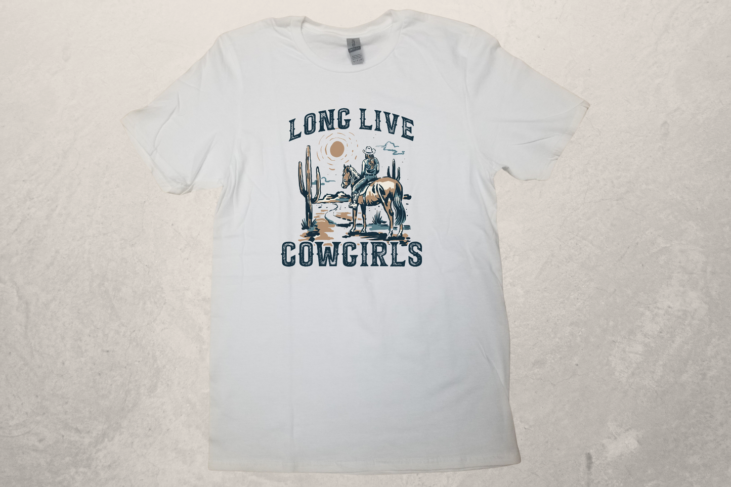 Long Live Cowgirls Sublimation T-Shirt