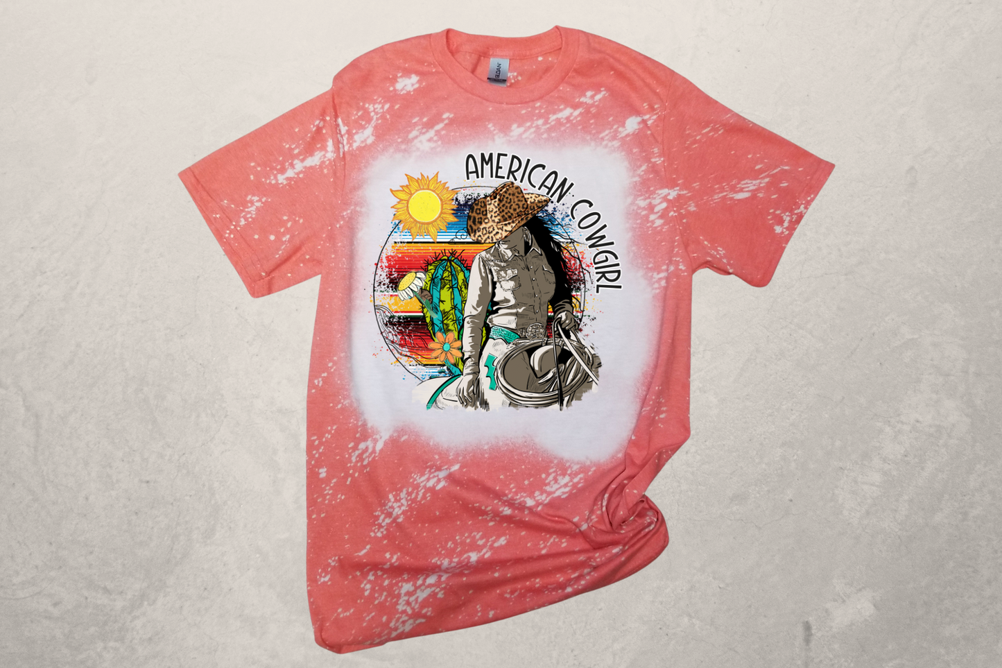 American Cowgirl Sublimation T-Shirt