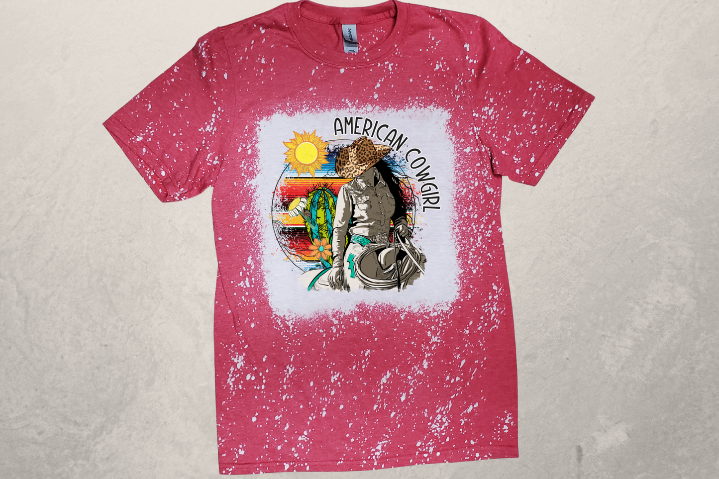 American Cowgirl Sublimation T-Shirt