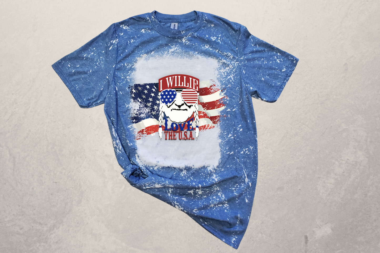 I Willie Love the USA Sublimation T-Shirt