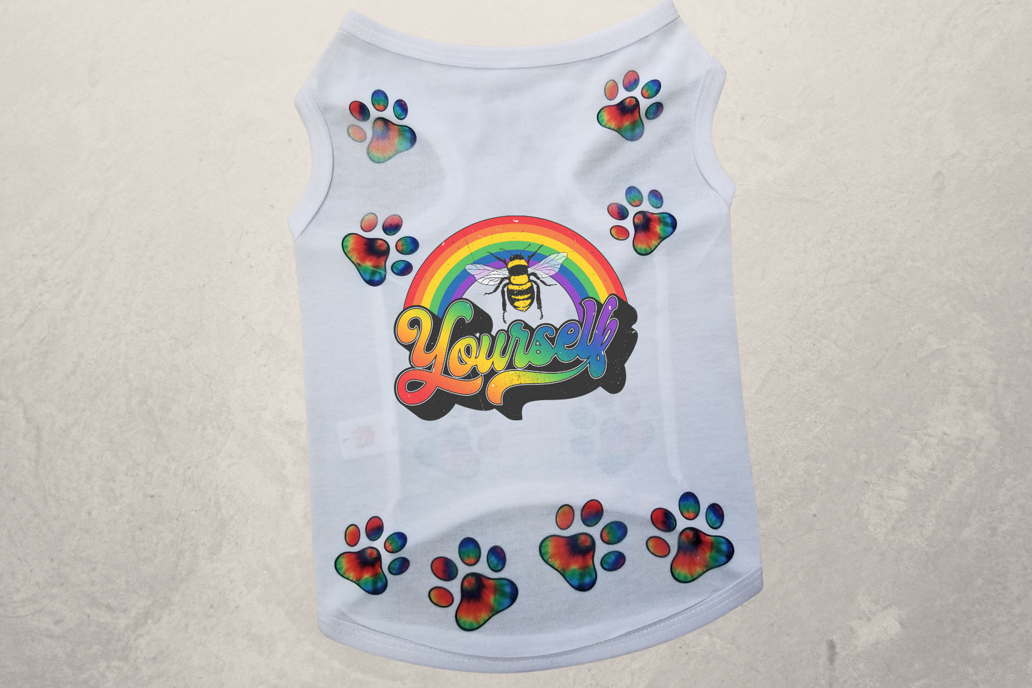 Bee Yourself Sublimation Pet T-shirt