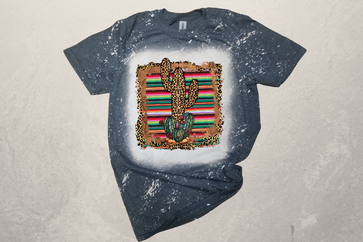 Cactus Serape Sublimation T-Shirt