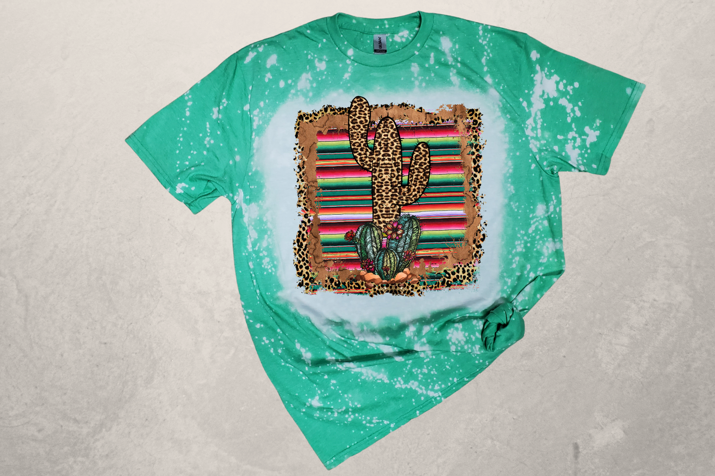 Cactus Serape Sublimation T-Shirt