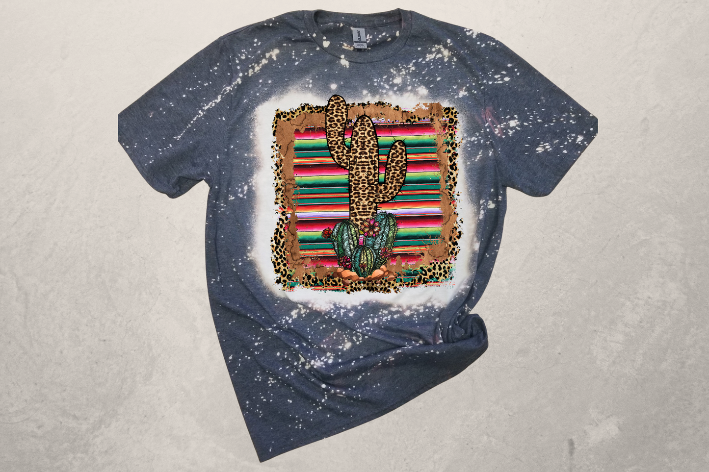 Cactus Serape Sublimation T-Shirt