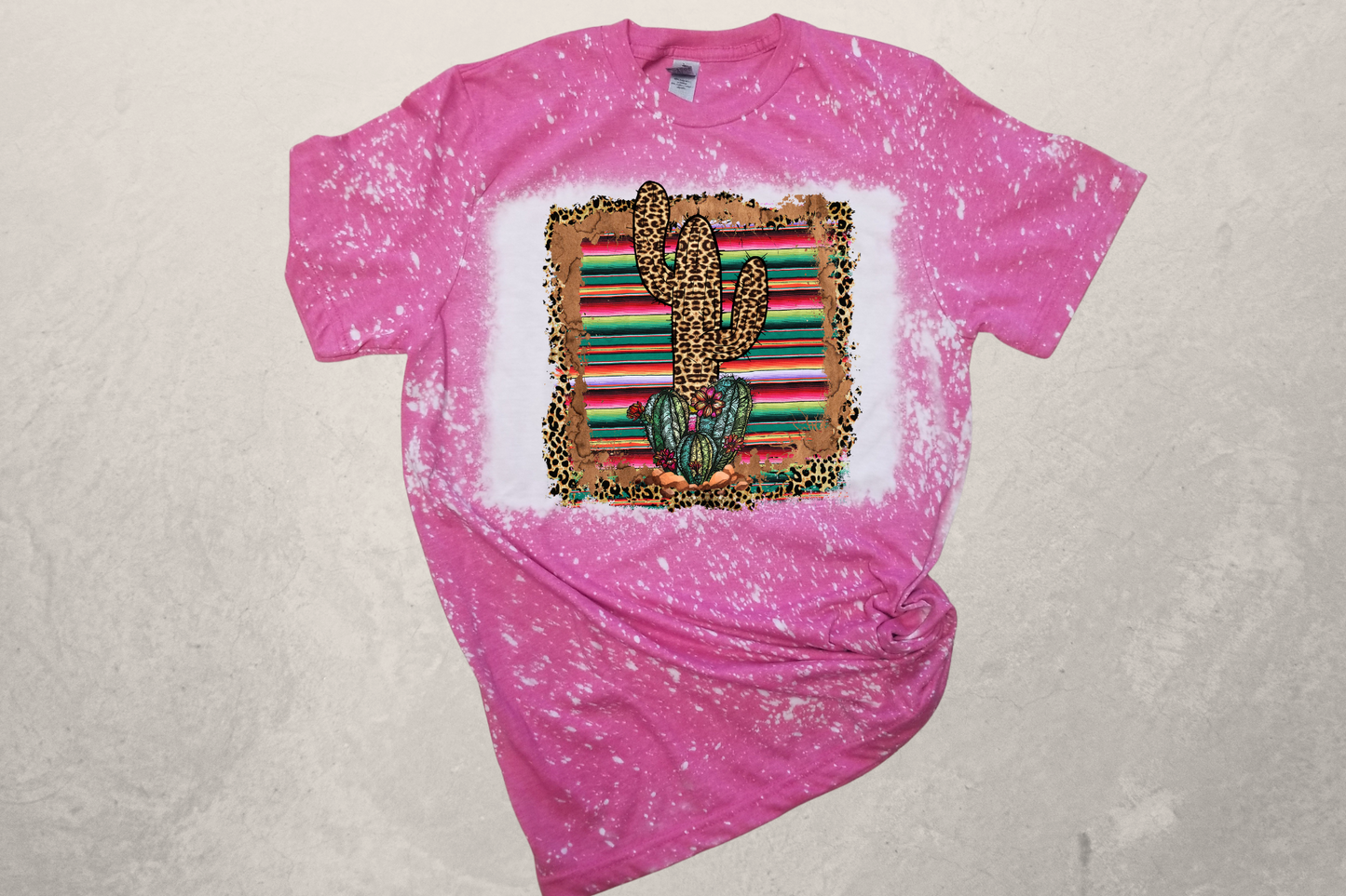 Cactus Serape Sublimation T-Shirt