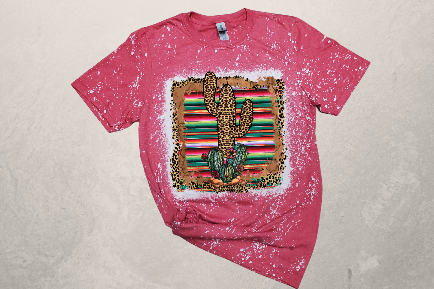 Cactus Serape Sublimation T-Shirt