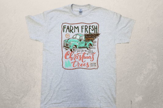 Farm Fresh Christmas Trees Sublimation T-Shirt