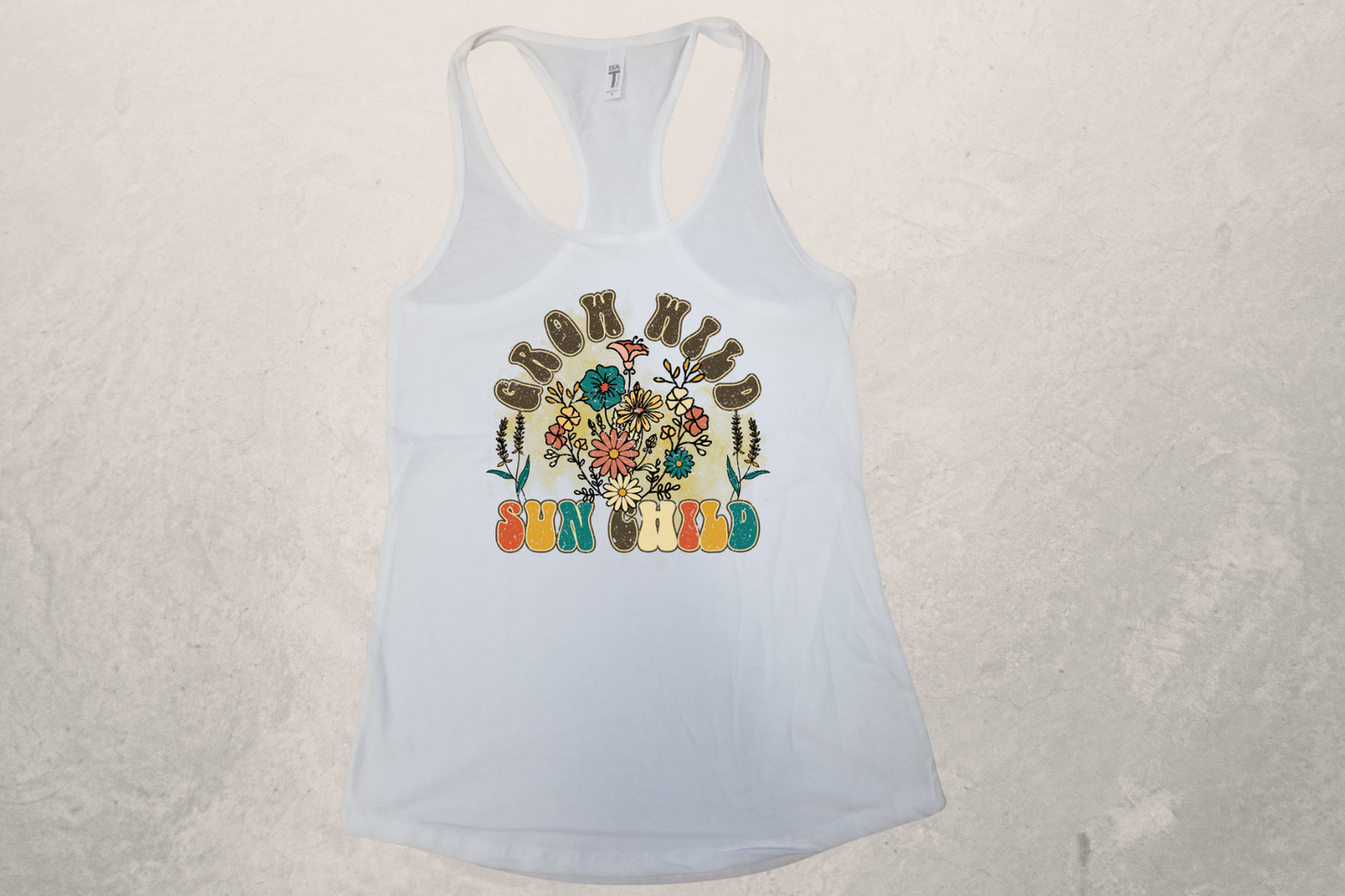 Grow Wild Sublimation Racerback Tank Top