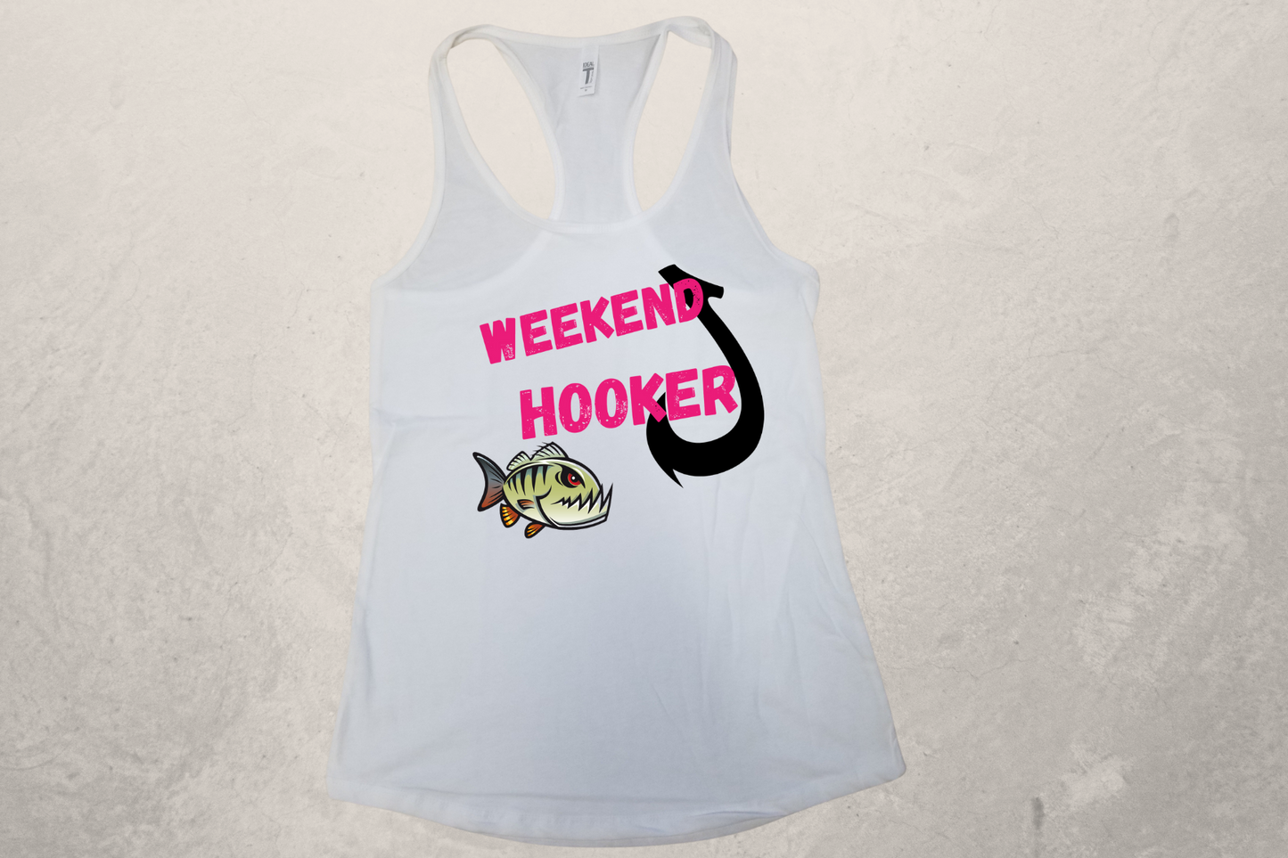 Weekend Hooker Sublimation Racerback Tank Top