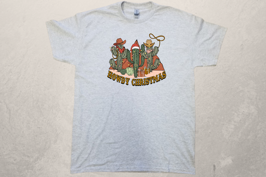 Howdy Christmas Sublimation T-Shirt