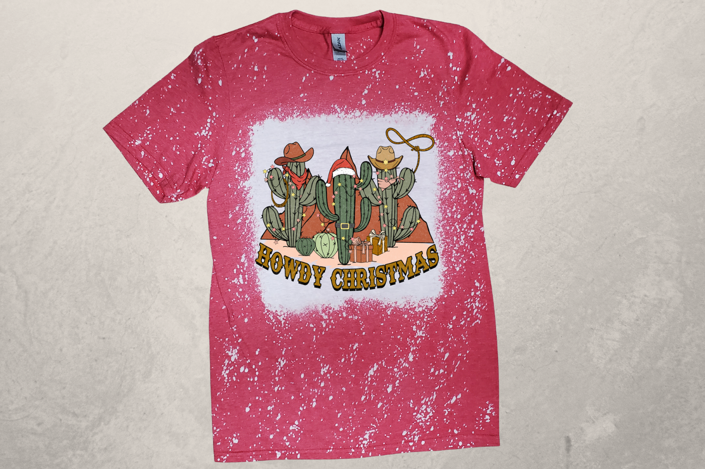 Howdy Christmas Sublimation T-Shirt