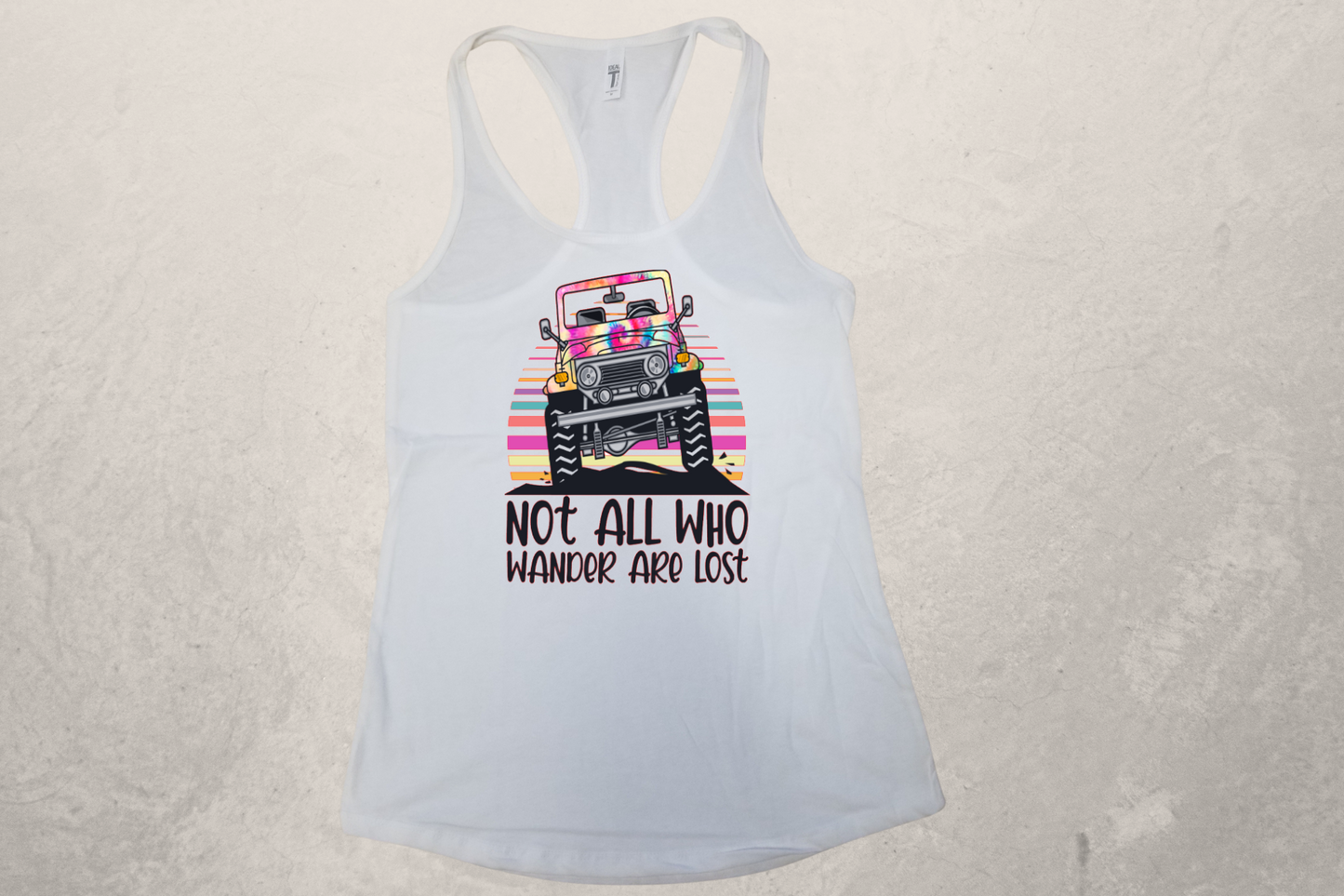 Jeepsy Sublimation Racerback Tank