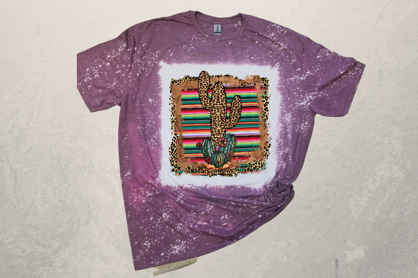 Cactus Serape Sublimation T-Shirt