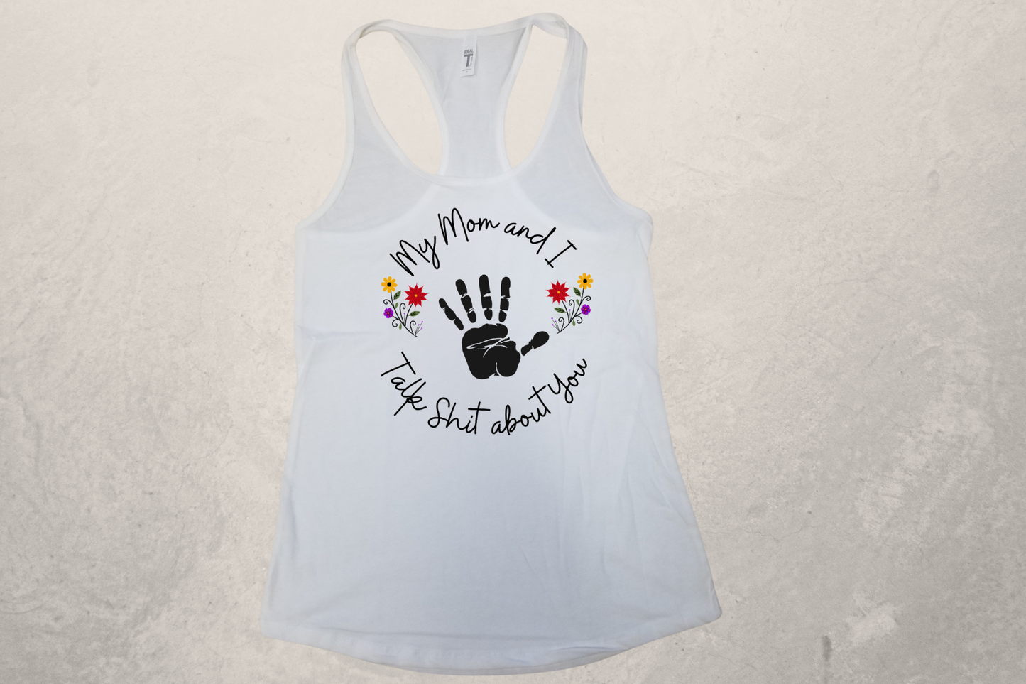 My Dog and I Sublimation Racerback Tank Top