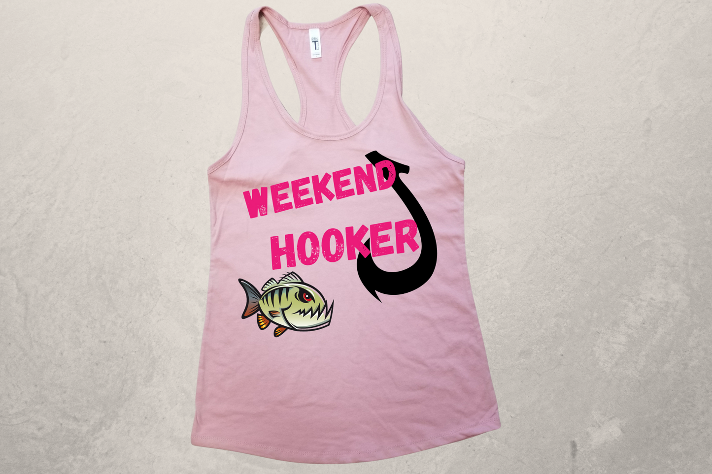 Weekend Hooker Sublimation Racerback Tank Top