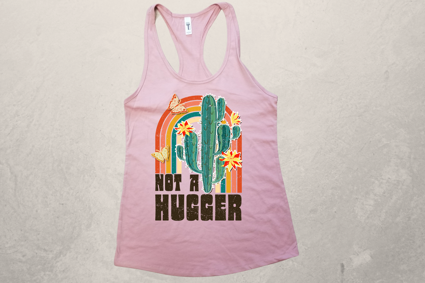 Not A Hugger Sublimation Racerback Tank Top