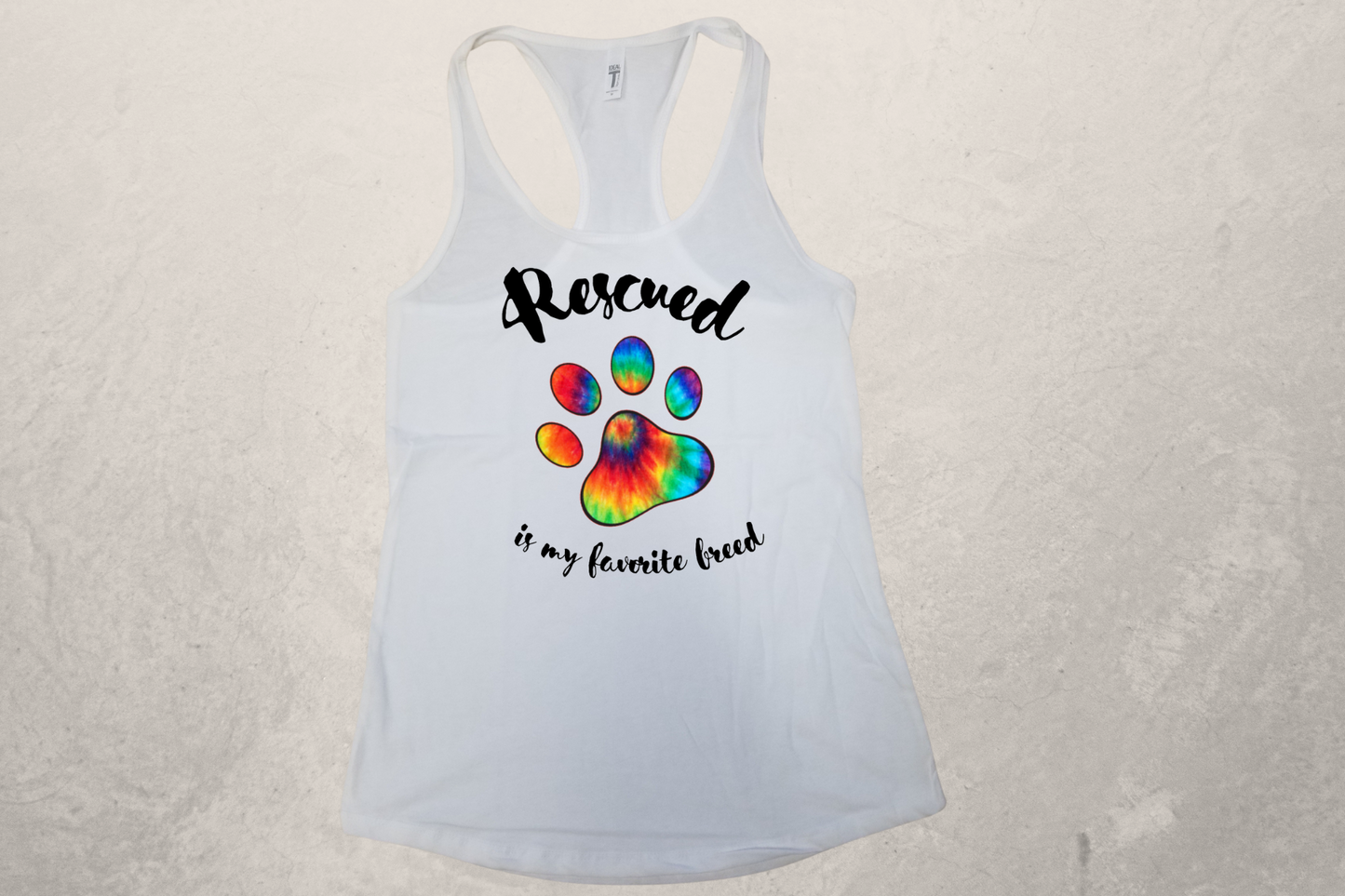 Rescued Sublimation Racerback Tank Top