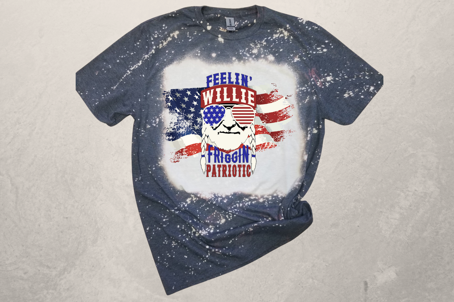 Feelin Willie Patriotic Sublimation T-Shirt