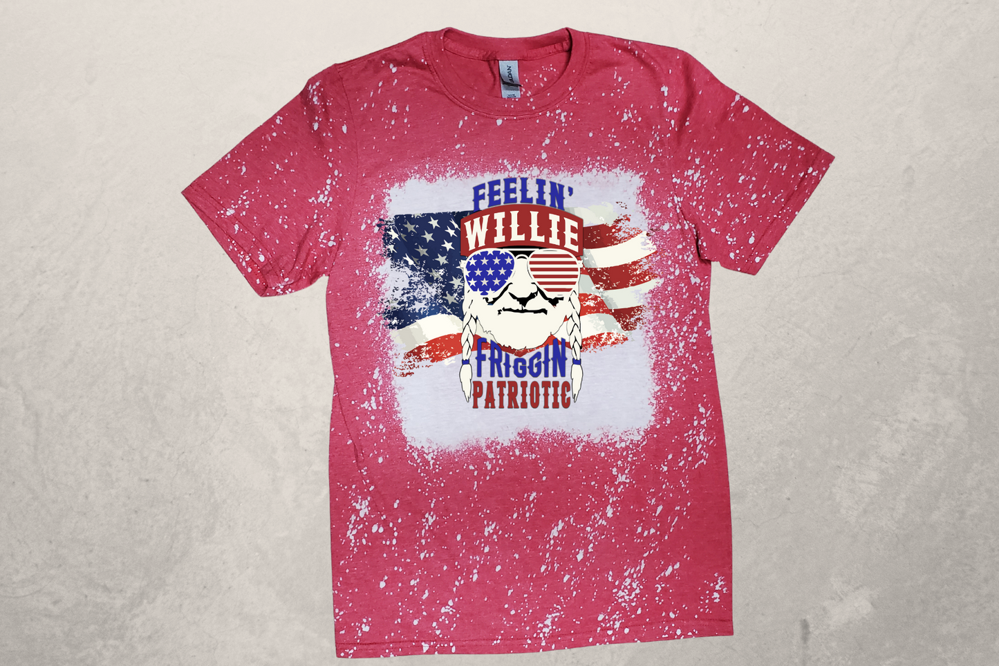 Feelin Willie Patriotic Sublimation T-Shirt