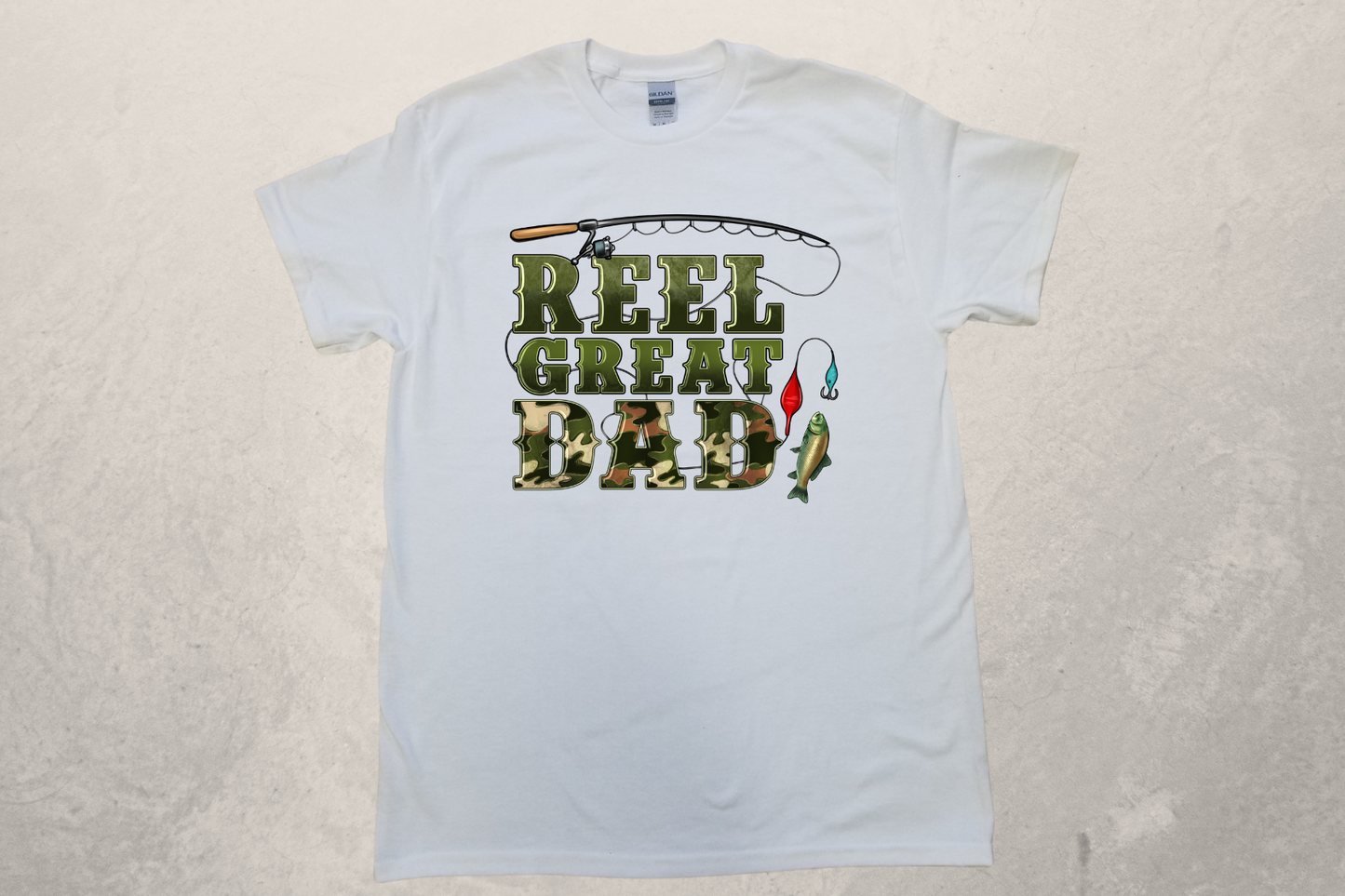 Reel Great Dad Sublimation T-Shirt