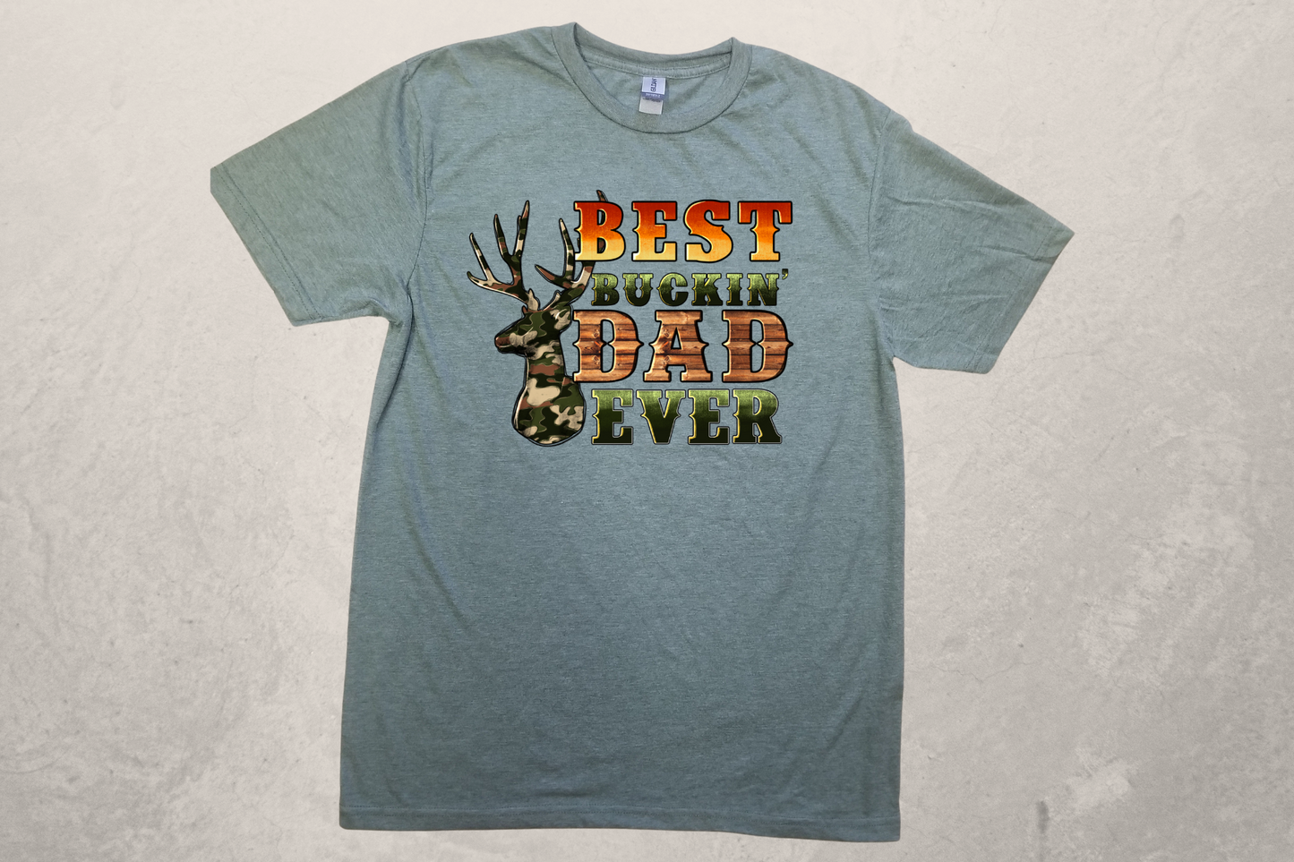 Best Buckin' Dad Sublimation T-Shirt